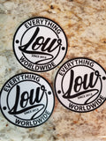 Logo Sticker